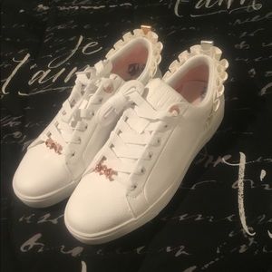 ted baker ruffle sneakers